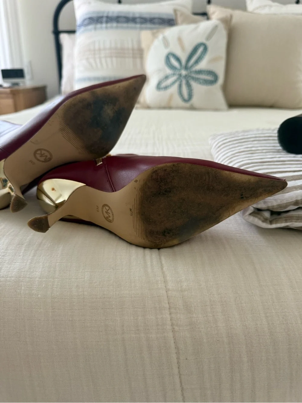 Michael Kors chic burgundy